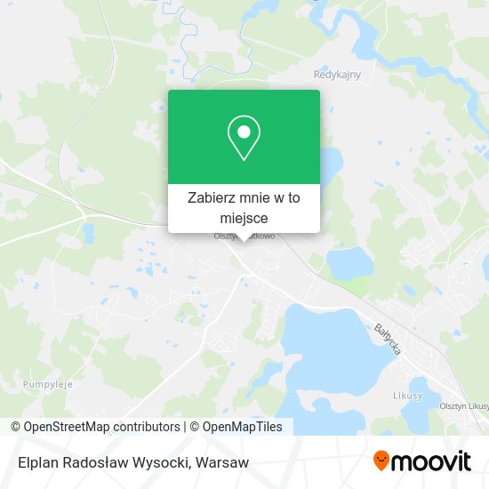 Mapa Elplan Radosław Wysocki