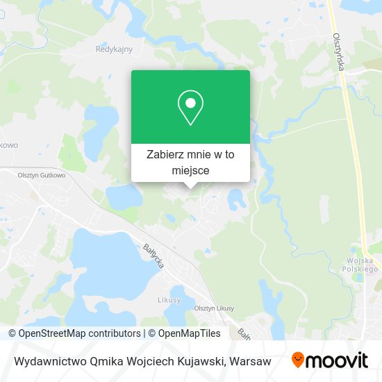 Mapa Wydawnictwo Qmika Wojciech Kujawski