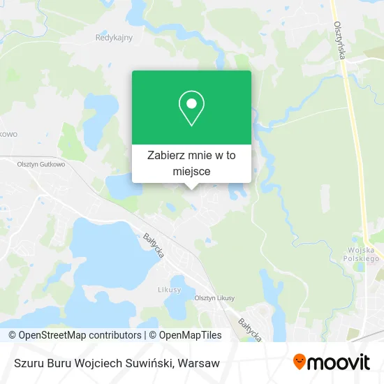 Mapa Szuru Buru Wojciech Suwiński