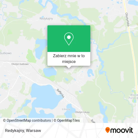Mapa Redykajny