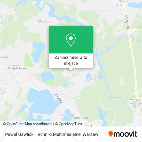 Mapa Paweł Gawlicki Techniki Multimedialne