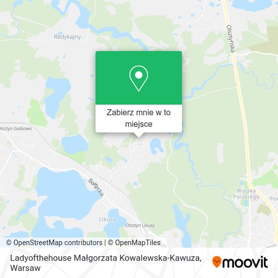 Mapa Ladyofthehouse Małgorzata Kowalewska-Kawuza