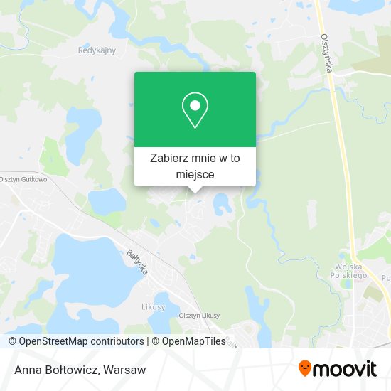 Mapa Anna Bołtowicz