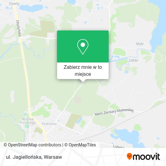 Mapa ul. Jagiellońska