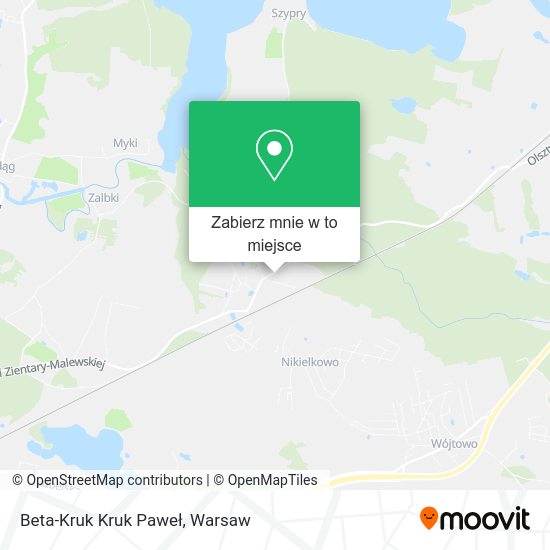 Mapa Beta-Kruk Kruk Paweł