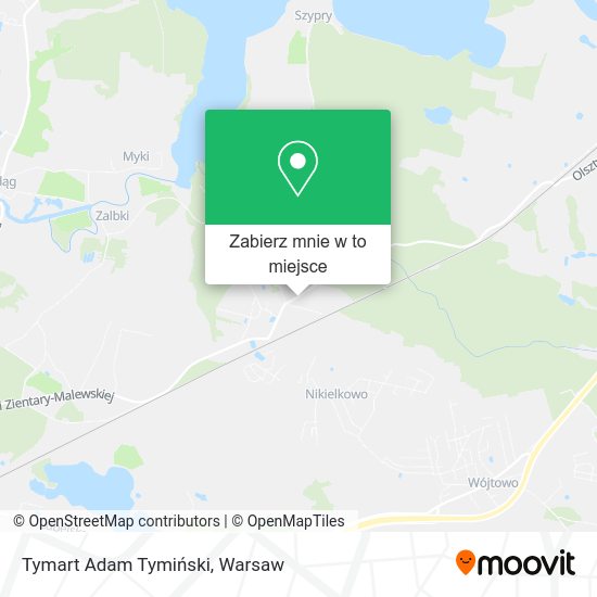 Mapa Tymart Adam Tymiński