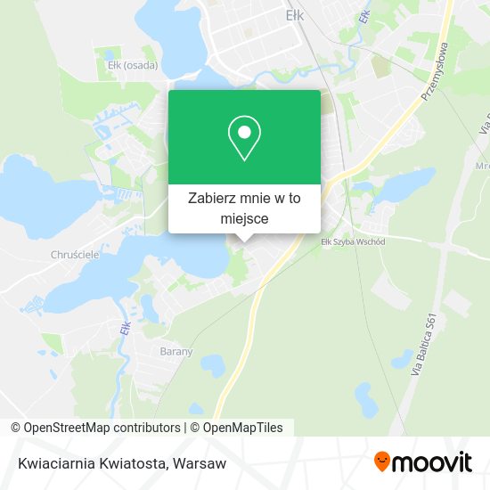 Mapa Kwiaciarnia Kwiatosta