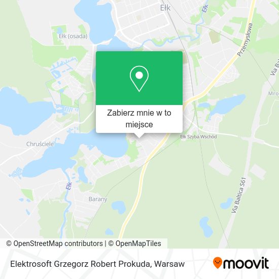 Mapa Elektrosoft Grzegorz Robert Prokuda