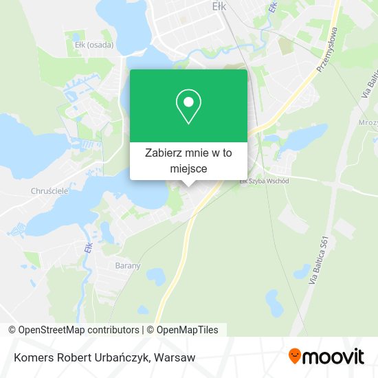 Mapa Komers Robert Urbańczyk