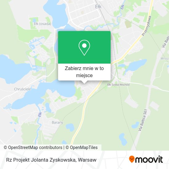 Mapa Rz Projekt Jolanta Zyskowska