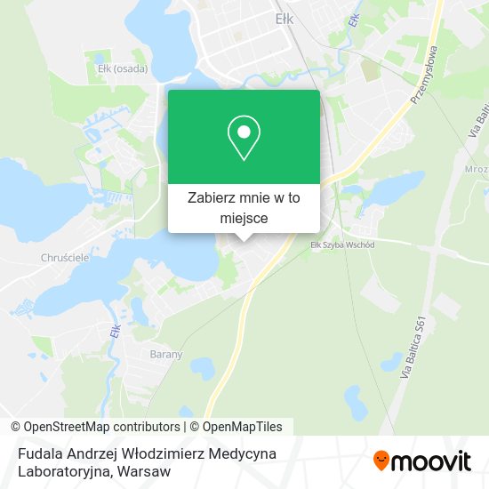 Mapa Fudala Andrzej Włodzimierz Medycyna Laboratoryjna