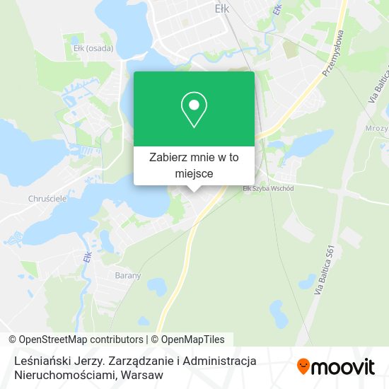 Mapa Leśniański Jerzy. Zarządzanie i Administracja Nieruchomościami