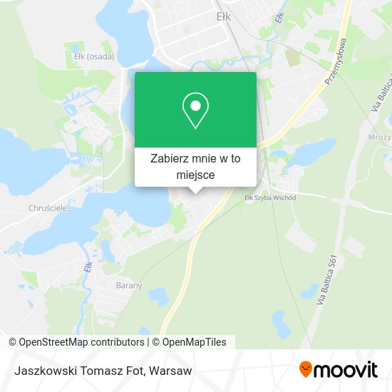 Mapa Jaszkowski Tomasz Fot