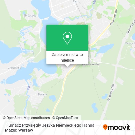 Mapa Tłumacz Przysięgły Jezyka Niemieckiego Hanna Mazur