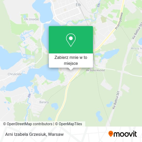 Mapa Arni Izabela Grzesiuk