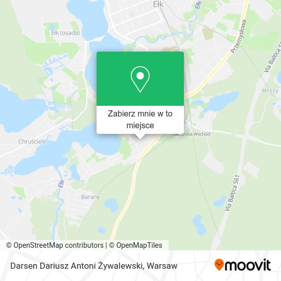 Mapa Darsen Dariusz Antoni Żywalewski