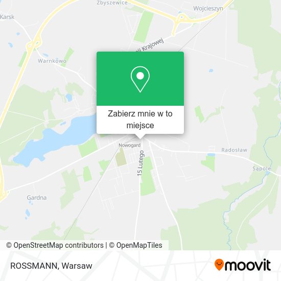 Mapa ROSSMANN