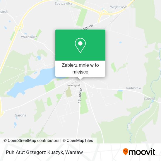 Mapa Puh Atut Grzegorz Kuszyk