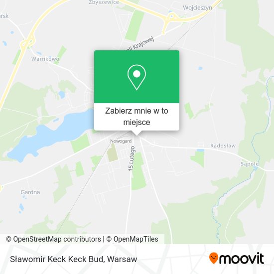 Mapa Sławomir Keck Keck Bud