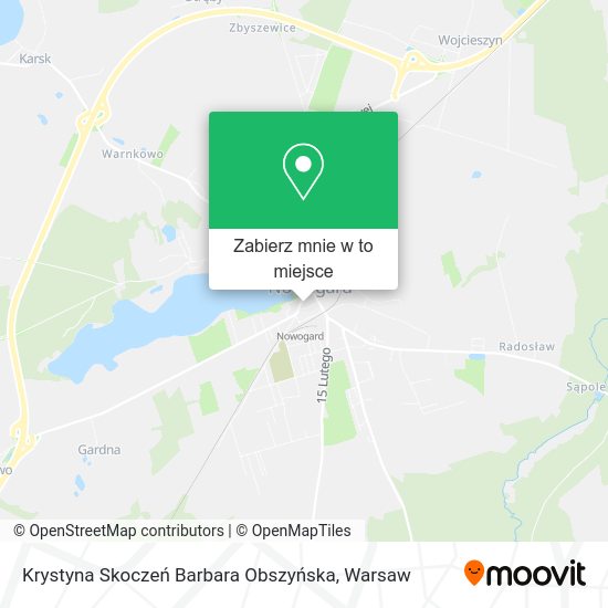 Mapa Krystyna Skoczeń Barbara Obszyńska