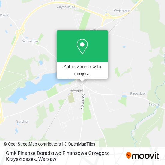 Mapa Gmk Finanse Doradztwo Finansowe Grzegorz Krzysztoszek