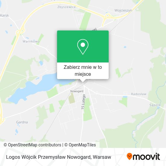 Mapa Logos Wójcik Przemysław Nowogard