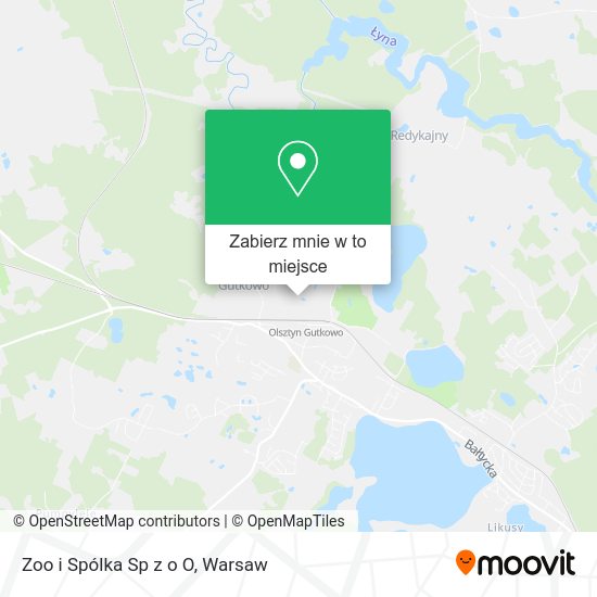 Mapa Zoo i Spólka Sp z o O