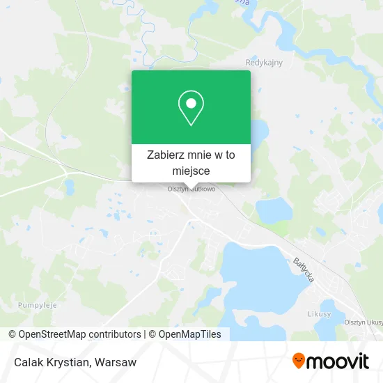 Mapa Calak Krystian