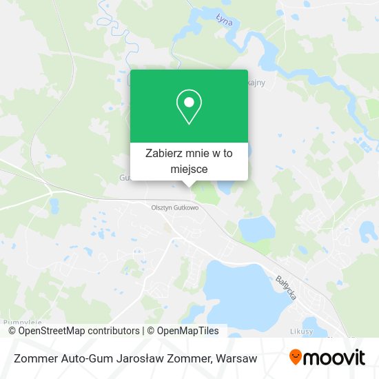 Mapa Zommer Auto-Gum Jarosław Zommer