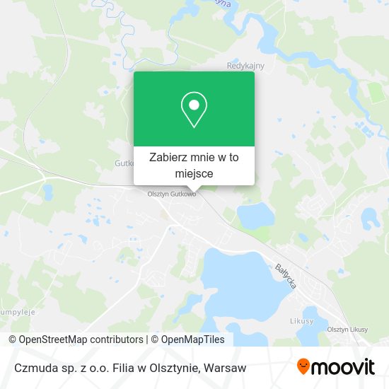 Mapa Czmuda sp. z o.o. Filia w Olsztynie