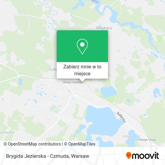 Mapa Brygida Jezierska - Czmuda