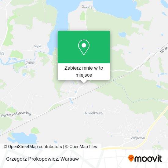 Mapa Grzegorz Prokopowicz