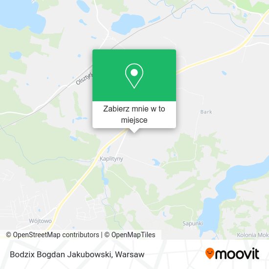 Mapa Bodzix Bogdan Jakubowski