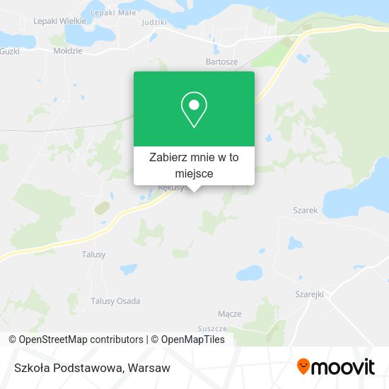 Mapa Szkoła Podstawowa