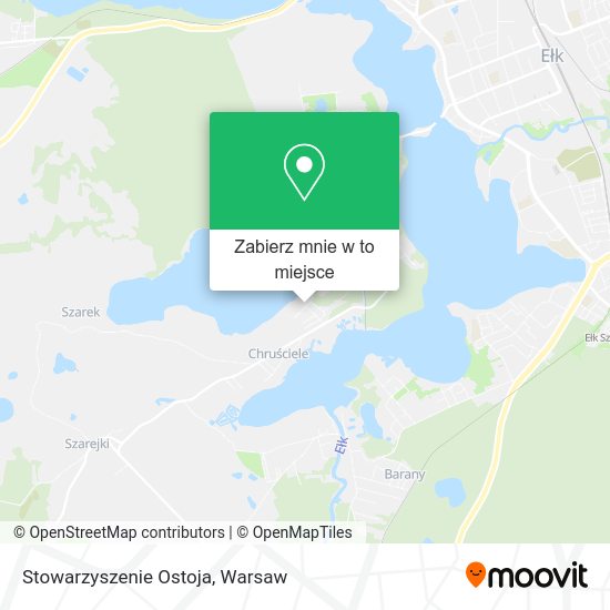 Mapa Stowarzyszenie Ostoja