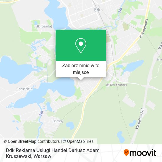 Mapa Ddk Reklama Uslugi Handel Dariusz Adam Kruszewski