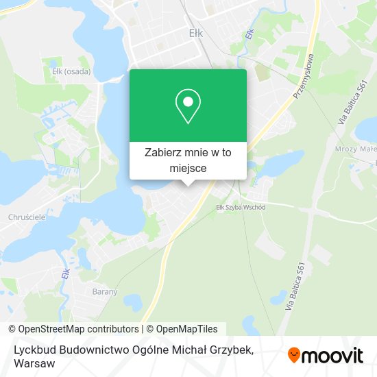 Mapa Lyckbud Budownictwo Ogólne Michał Grzybek