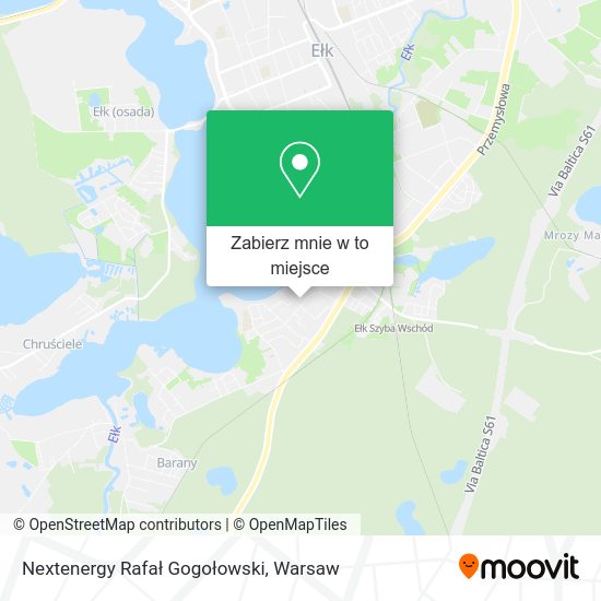 Mapa Nextenergy Rafał Gogołowski