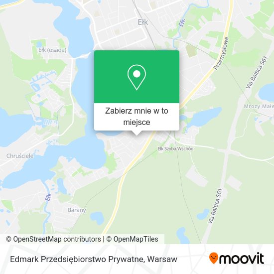 Mapa Edmark Przedsiębiorstwo Prywatne