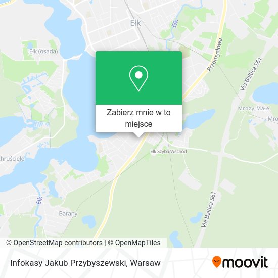 Mapa Infokasy Jakub Przybyszewski