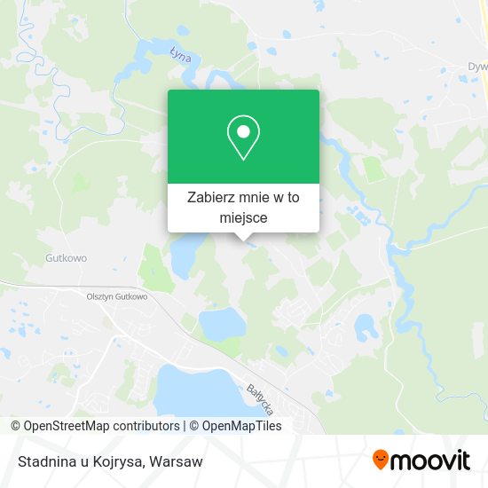 Mapa Stadnina u Kojrysa