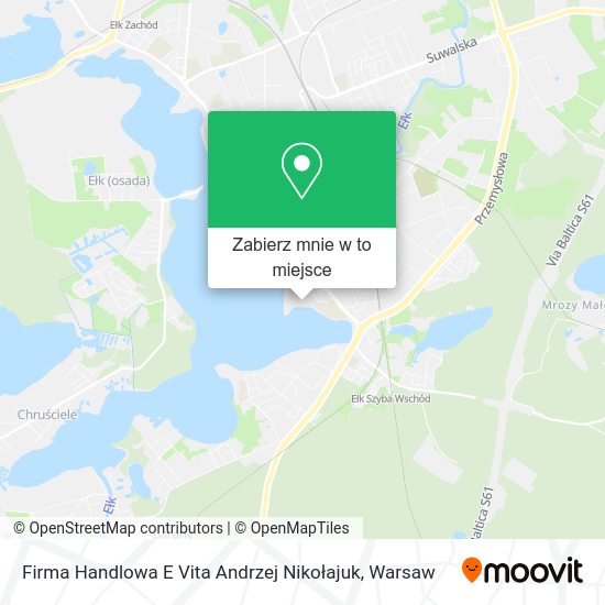 Mapa Firma Handlowa E Vita Andrzej Nikołajuk