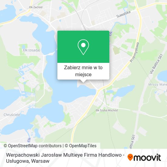 Mapa Werpachowski Jarosław Multieye Firma Handlowo - Usługowa