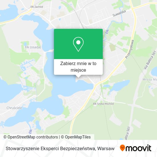 Mapa Stowarzyszenie Eksperci Bezpieczeństwa