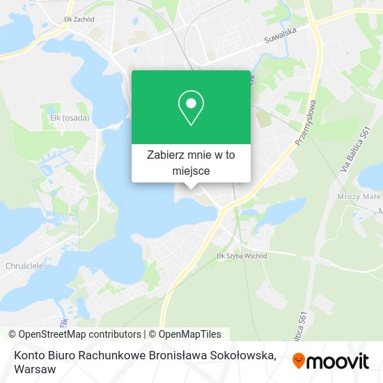 Mapa Konto Biuro Rachunkowe Bronisława Sokołowska