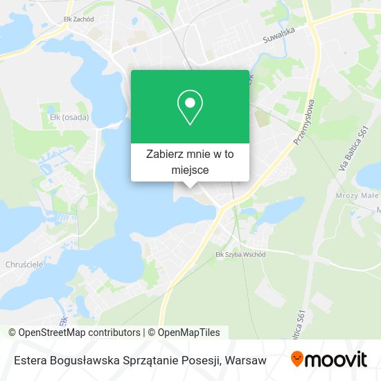 Mapa Estera Bogusławska Sprzątanie Posesji