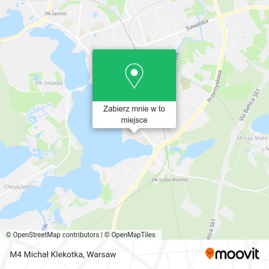 Mapa M4 Michał Klekotka