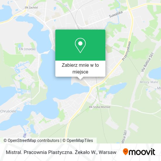 Mapa Mistral. Pracownia Plastyczna. Żekało W.