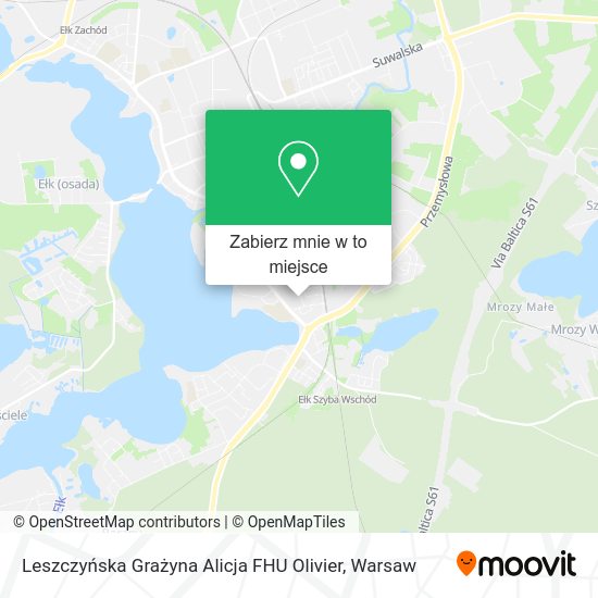 Mapa Leszczyńska Grażyna Alicja FHU Olivier