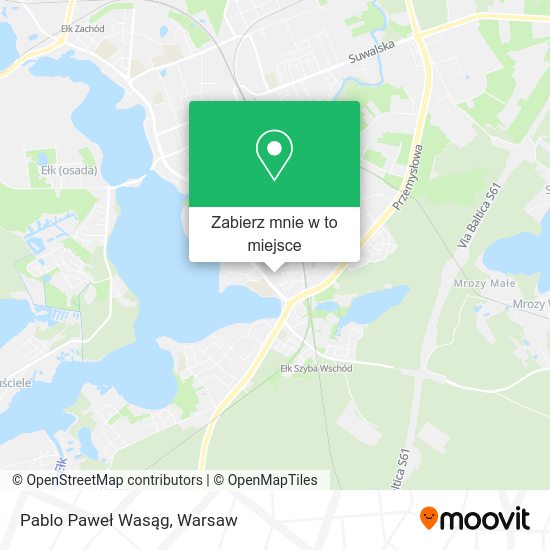 Mapa Pablo Paweł Wasąg